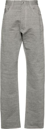 Maison Margiela four-stitch logo tapered jeans - men - Cotton/Polyester/Cotton - 31 - White