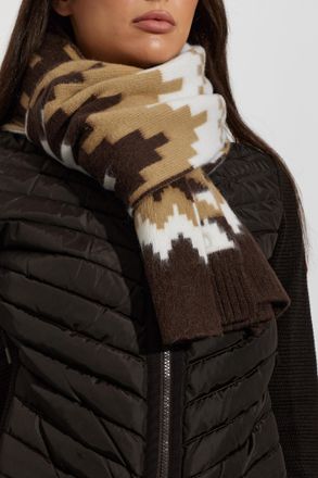 Canada Goose Wool Scarf, Unisex, Brown