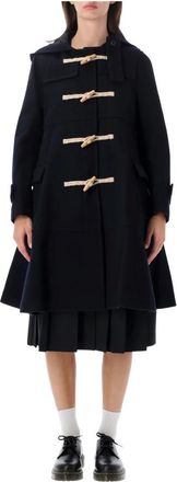 Comme Des Gar&ccedil;ons Alamari Coat - - Coats - Donna - Blu - M