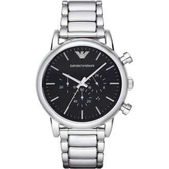 Emporio Armani AR1894 Zilveren Chronograaf Herenhorloge