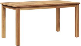 vidaXL Vidaxl - Mesa De Caf&eacute; Marr&oacute;n 90 X 50 X 45.5 Cm Madera De Teca Maciza