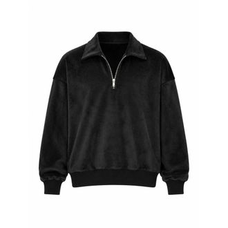 Song for the Mute Pullover con Zip e Collo Classico - - Sweatshirts & Hoodies - Uomo - Nero - M