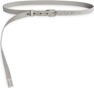 Victoria Beckham Rope Webbing Belt in Magnesium at Nordstrom, Size X-Small