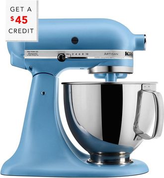 KitchenAid Kitchenaid Artisan Series 5Qt Blue Velvet Tilt-Back Head Stand Mixer With $45 Credit