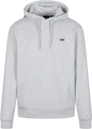 Vans Hoodies & sweatvesten, Heren, Grijs, M, Katoen, Left Chest Pullover Hoodie