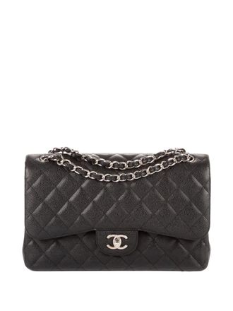 Chanel Classic Flap leren schoudertas - Zwart