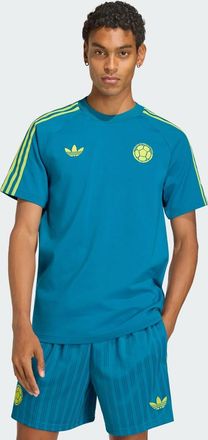 adidas Colombia Originals - T-shirt color petrolio-Blu