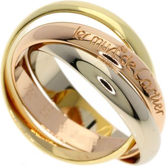 Cartier Yellow Gold (18K) Pink Gold (18K) White Gold (18K) Band Ring (Pre-Owned)