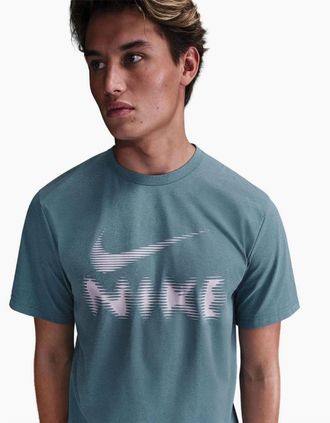 Nike Mens M Nk Df Uv Hyve - Blue - Size: 42
