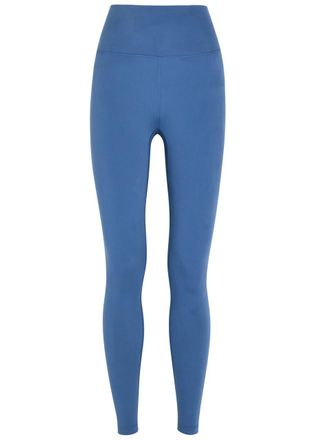 Varley Freesoft Stretch-jersey Leggings - Blue - S (UK8-10 / S)