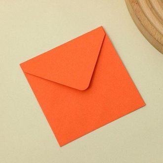 OEM Paquete De 50 Sobres Cuadrados De Colores, Dise&ntilde;o Sencillo, Sobres Multiusos, Papeler&iacute;a Creativa, Azul Real Claro, 12,5 X 12,5 Cm
