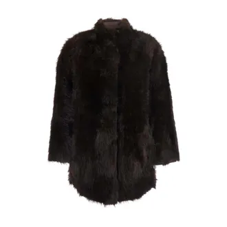 Urban Code Cappotto reversibile in ecopelliccia - - Jackets - Donna - Marrone - S
