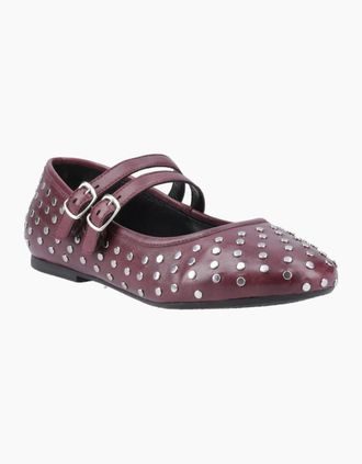 Hush Puppies Womens Nixie Womens Mary Jane Shoes - Red - Size: 3