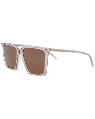 Saint Laurent Womens Core 56Mm Sunglasses