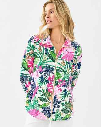 Lilly Pulitzer UPF 50+ Leona Zip-Up Jacket