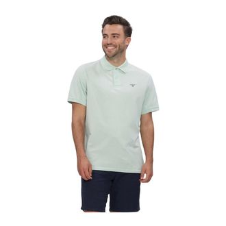 Barbour Tops, Heren, Groen, M, Heren Polos & T-shirts Lightweight Sports Polo Shirt