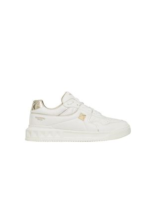 Valentino Garavani Nappa One-Stud Low Top Sneakers Size 40