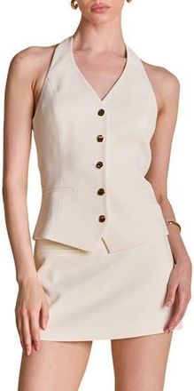 endless rose Halter Top in Cream at Nordstrom Rack, Size Medium