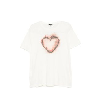 R13 Heart-print T-shirt