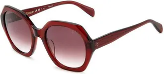 Rag & Bone RNB1078/S LHF/3X Womens Sunglasses Clear Size 55