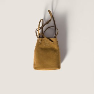 Miu Miu Suede pouch