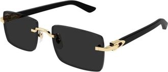 Cartier Sunglasses, male, Black, Size: 55 MM Ct0579S 001 Sunglasses