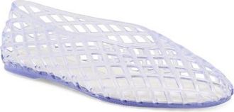 Dolce Vita Jam Jelly Flat in Crystal Vinyl at Nordstrom, Size 11