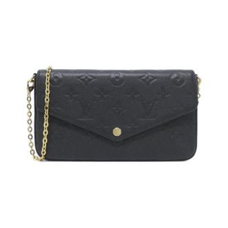 Louis Vuitton Pre-owned Pochette Schoudertas - Dames - Pre-owned - Zwart - Maat: ONE Size Leer