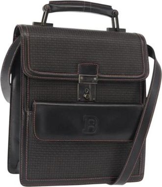 Bally Pre-owned Leren Schoudertas - Dames - Vintage Schoudertas - Zwart - ONE Size - Leer - Vintage
