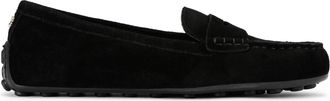 Carvela Womens Suede Avola Loafers - Black - Size UK 8