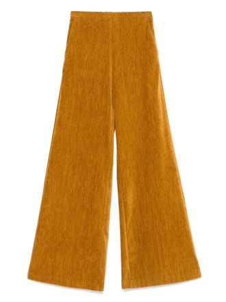 Forte_Forte Double Samt hohe Taillenhose