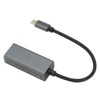 OEM Adaptador Ethernet Para Ordenadores De Sobremesa, Port&aacute;tiles Y Tabletas, Con Interfaz Usb-c A Ethernet Para Una Conectividad Fiable, Compatible Con Si