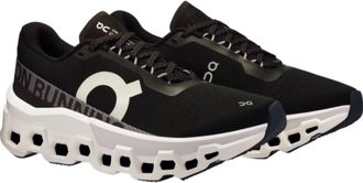 On Mens Cloudmonster 2 Shoe In Black/frost