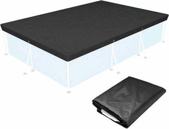 OEM Cubierta Para Piscina, Cubierta Rectangular De 300x201 Cm, Cubierta De Invierno. Apta Para Piscinas Elevadas
