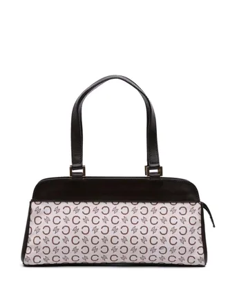 Celine 1900s C Macadam canvas handtas - Bruin