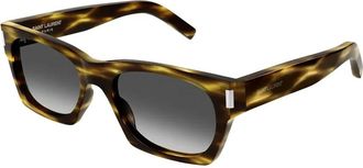 Saint Laurent unisex, Accessoires, Bruin, Maat: 54 MM Zijde