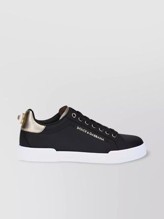 Dolce & Gabbana leather portofino low-top sneakers