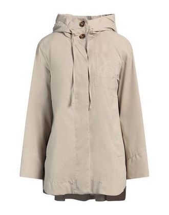 Beige Hooded Tweed Coat Walk This Way Wool Blend Oversized Coat