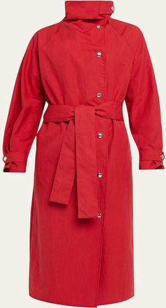 Proenza Schouler Corey Belted Trench Coat