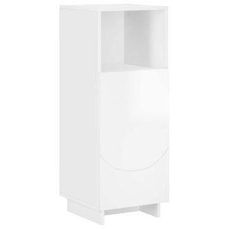 vidaXL Mueble De Cuarto De Ba&ntilde;o Blanco Brillante 36,5 X 38 X 95 Cm Vidaxl
