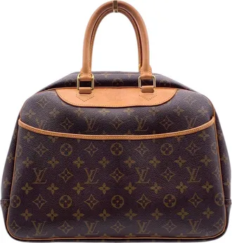Louis Vuitton Brown Cotton Deauville (Authentic Pre-Loved)