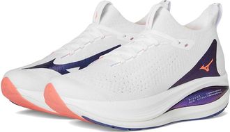 Mizuno Mizuno Neo Vista 2 Womens Shoes White/Striking Coral : Womens 10.5 B - Medium, Textile