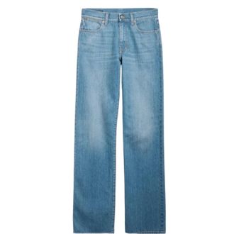 Gucci Pantal&oacute;n Recto Bajo - Jeans - Mujer - Azul - W27