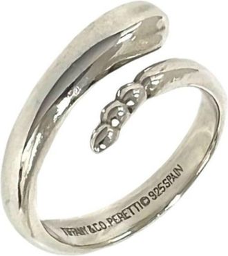 Tiffany & Co. Silver Silver 925 Band Ring (Pre-Owned)