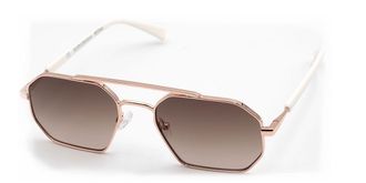 Saraghina CHARLIE 367ORA Mens Sunglasses Gold Size 53