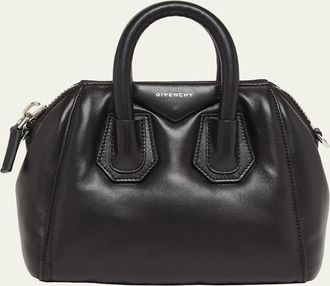 Givenchy Antigona Puffy Top-Handle Bag in Leather