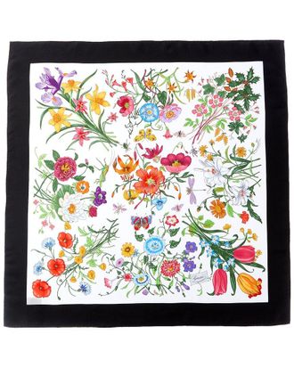 Gucci Printed Silk Twill Scarf