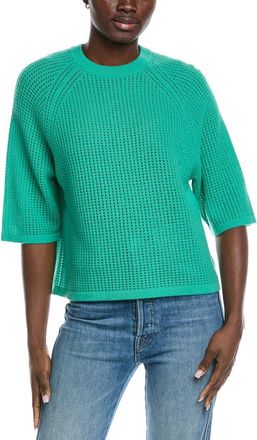 Autumn Cashmere Mesh Cashmere Sweater