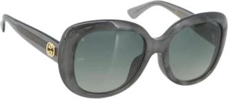 Gucci Pre-owned Vintage Zonnebrillen - Dames - Vintage Accessoires - Grijs - ONE Size - Vintage