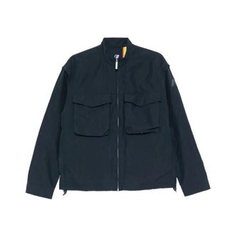 K-Way Orian Jacket - Heren - Zomerjassen - Blauw - XL - Katoen - Jassen